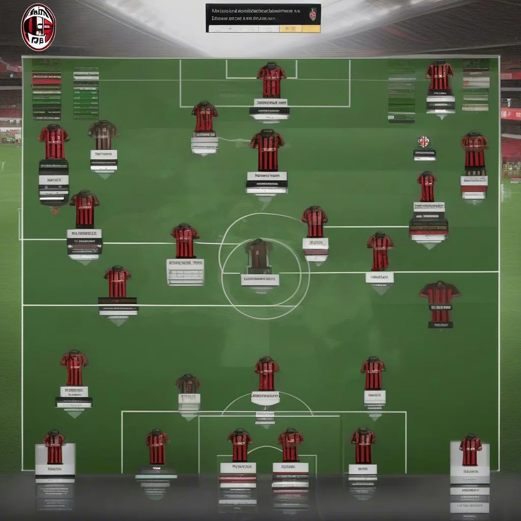 Đội hình AC Milan FO4