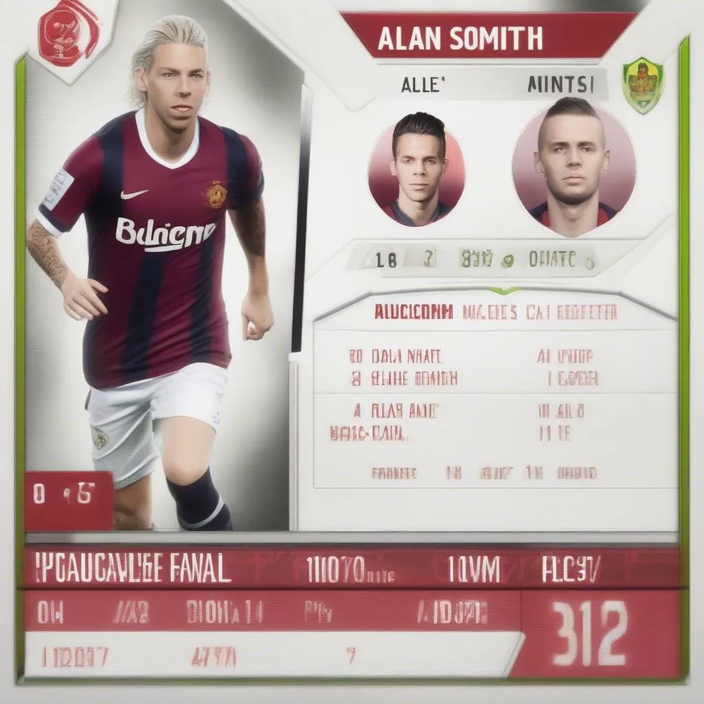 Alan Smith's FIFA card