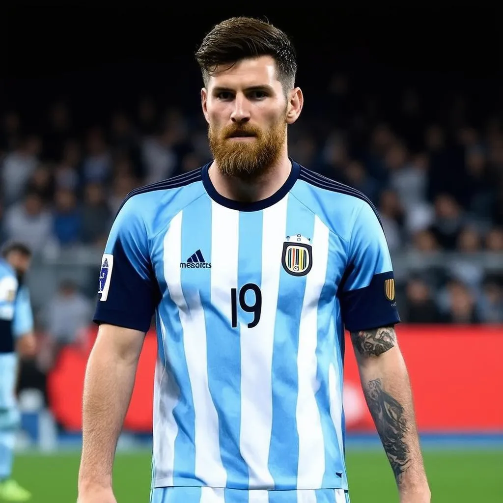 Messi trong màu áo Argentina