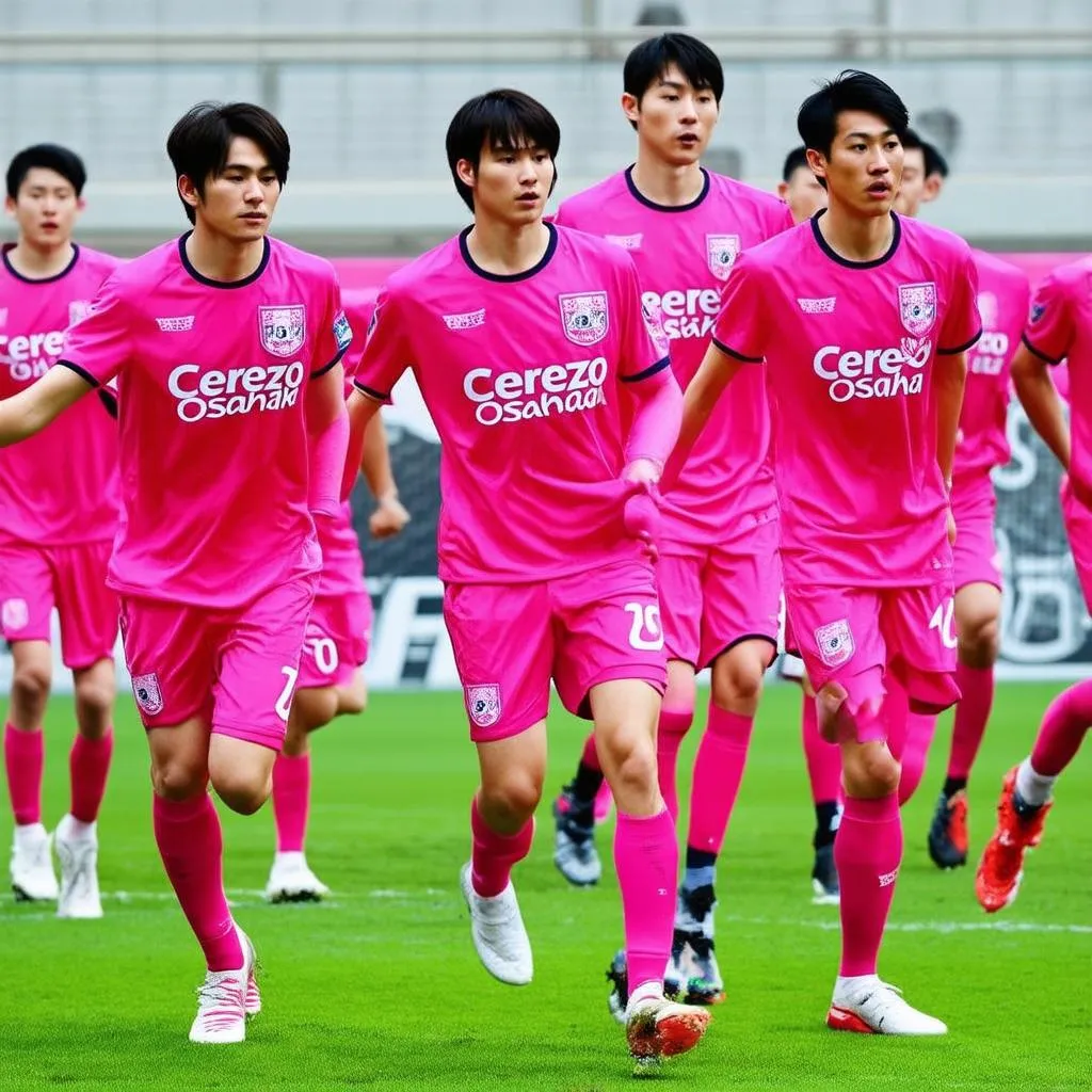 áo đấu cerezo osaka