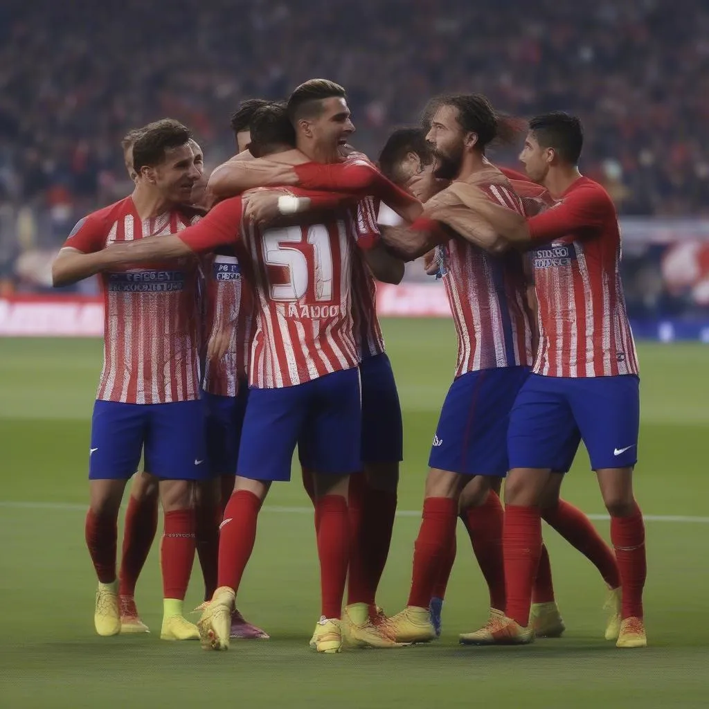 Atletico Madrid thắng liên tiếp trong những trận đấu gần đây.