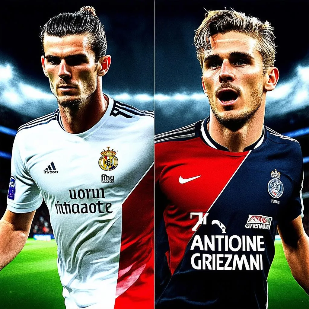 Bale and Griezmann comparison