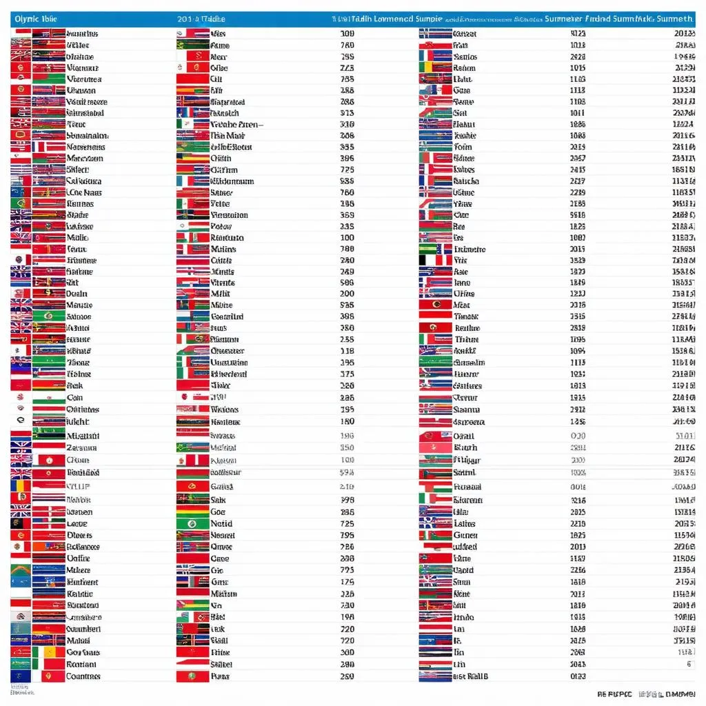 bảng-xếp- hạng-olympic-2012