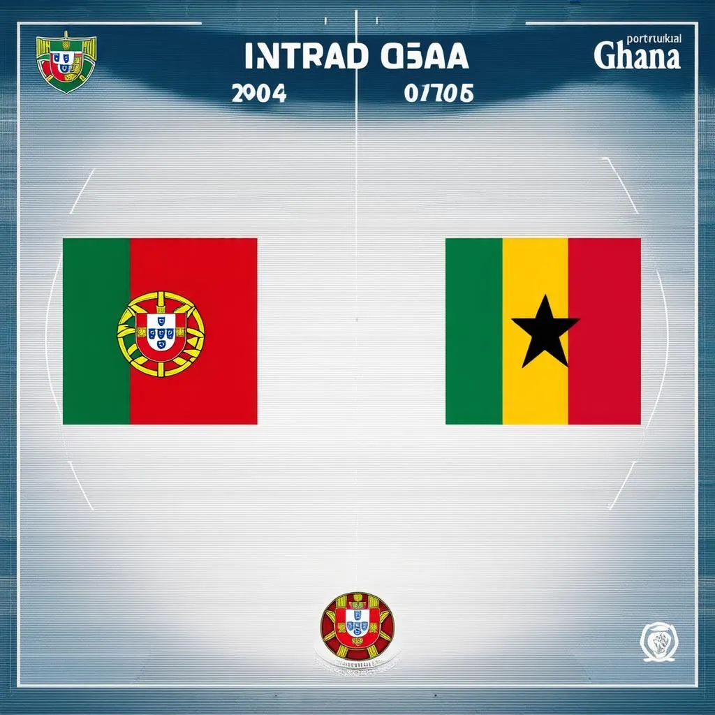 Trận đấu Bóng đá Bồ Đào Nha vs Ghana