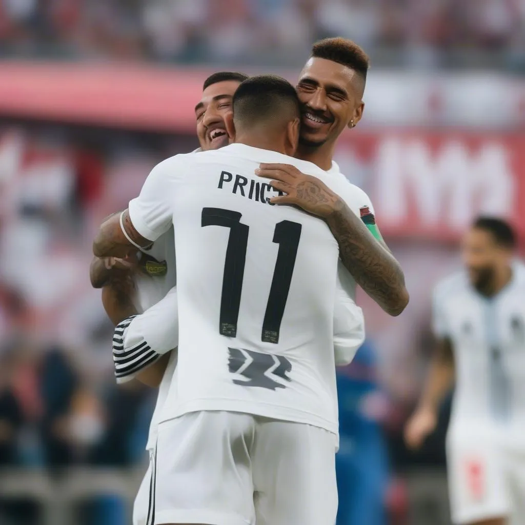 Boateng GR và em trai Kevin-Prince Boateng