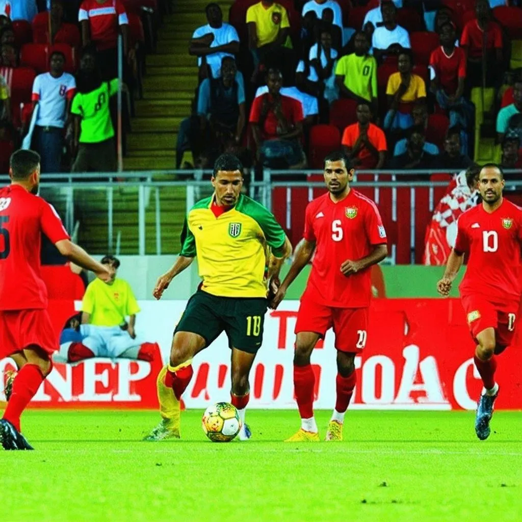 Hình ảnh trận đấu Bolivia vs Peru 2008