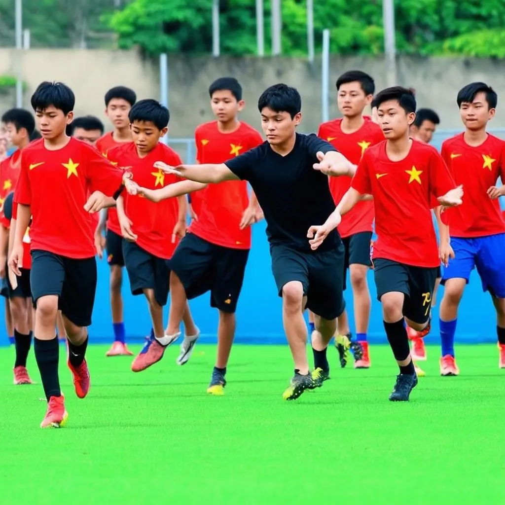 u18-viet-nam-campuchia-training