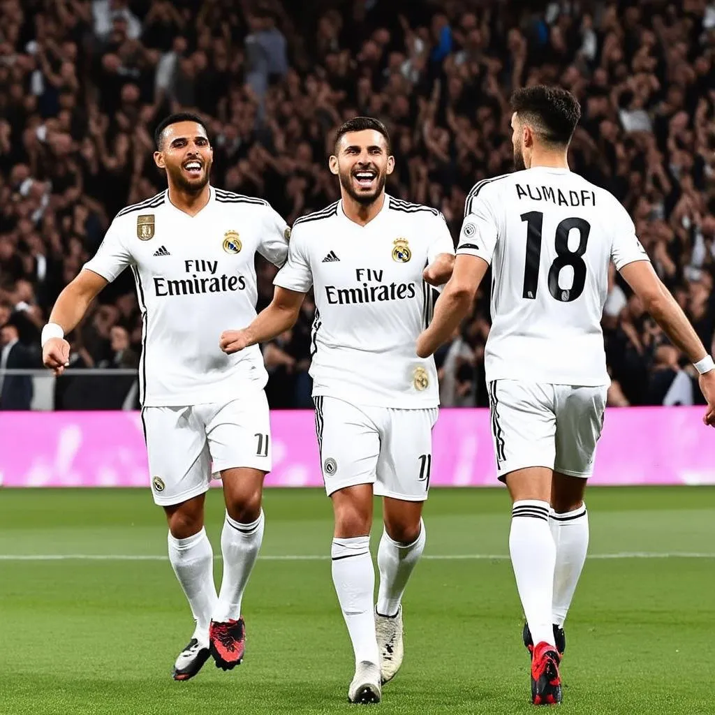 chiến thắng của real madrid