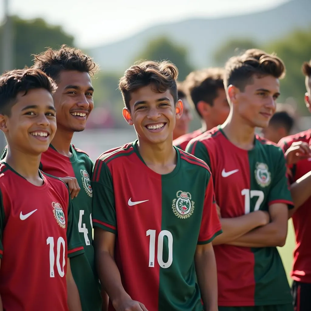 Các cầu thủ trẻ U17 Mexico - kỳ vọng của bóng đá Mexico