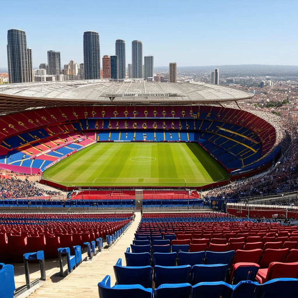 Sân vận động Camp Nou - Barcelona