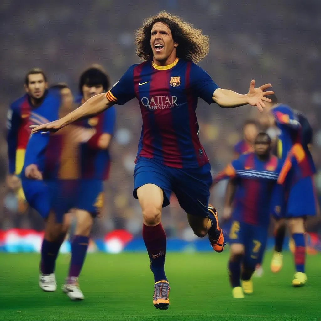 Carles Puyol, một cầu thủ huyền thoại của Barcelona