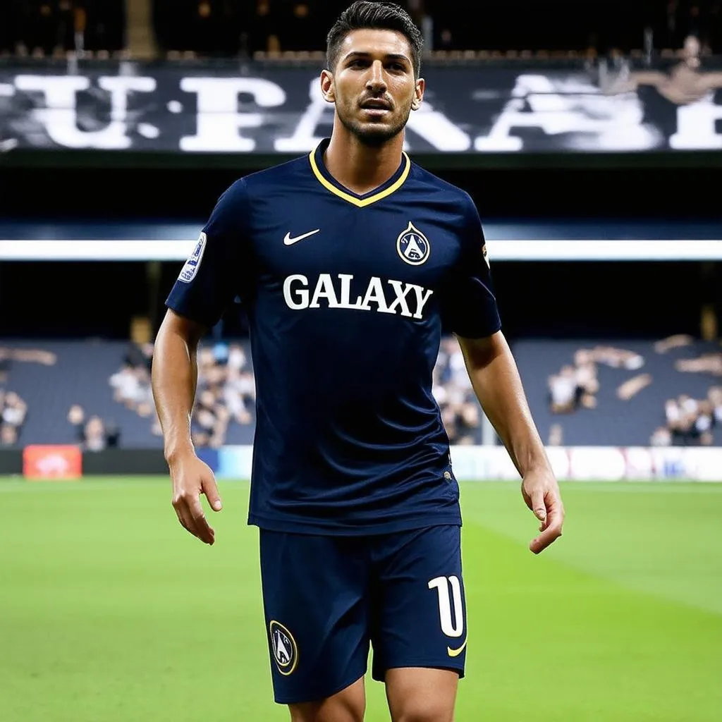 Cầu thủ mặc áo La Galaxy 2018