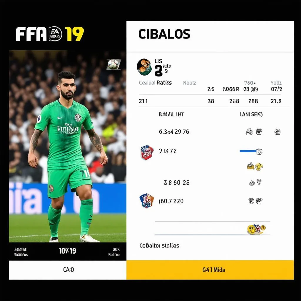 Ceballos FIFA 19 Rating