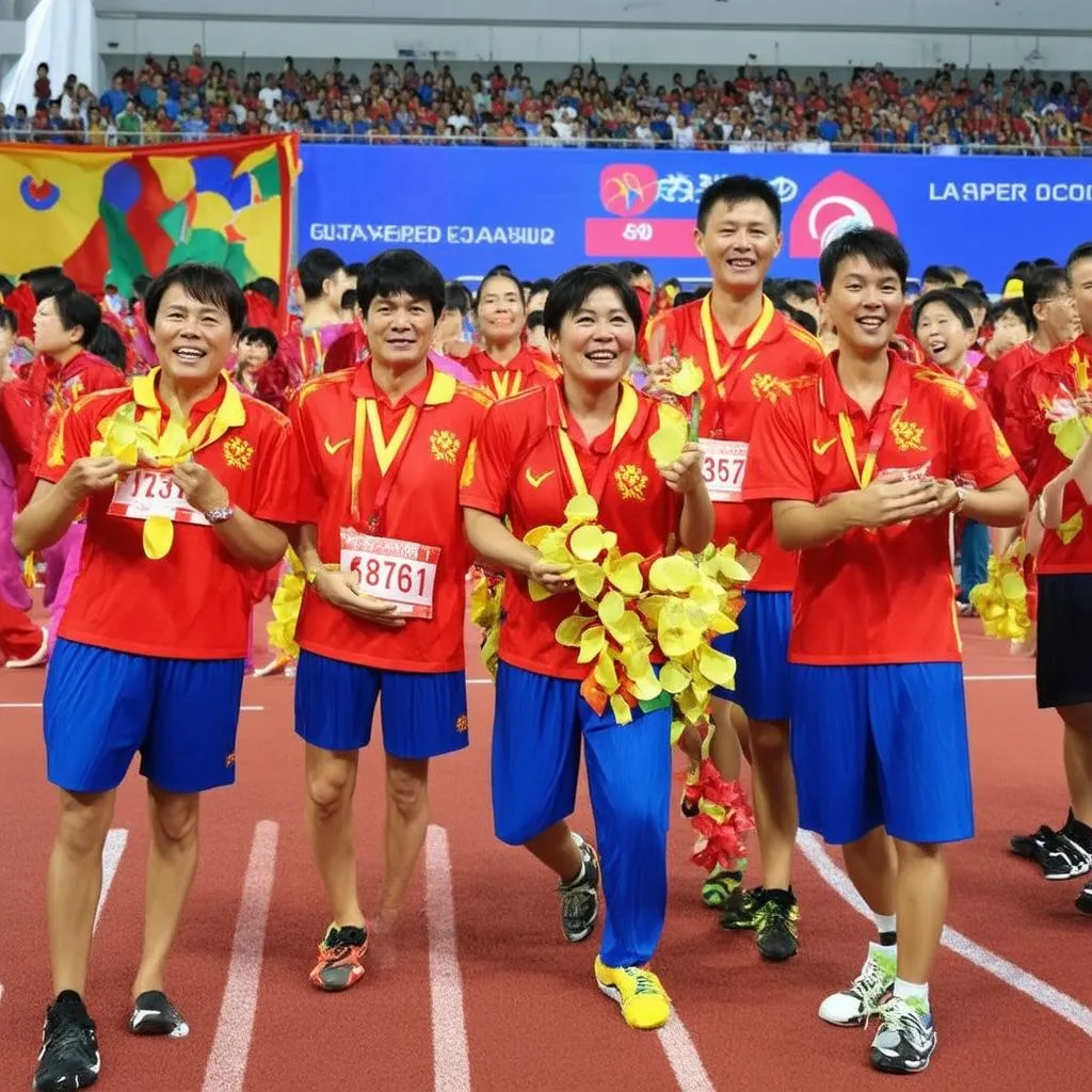 Cổ vũ đội tuyển Việt Nam SEA Games