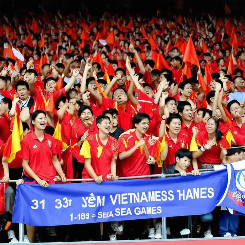 Cổ vũ Việt Nam Seagame 31