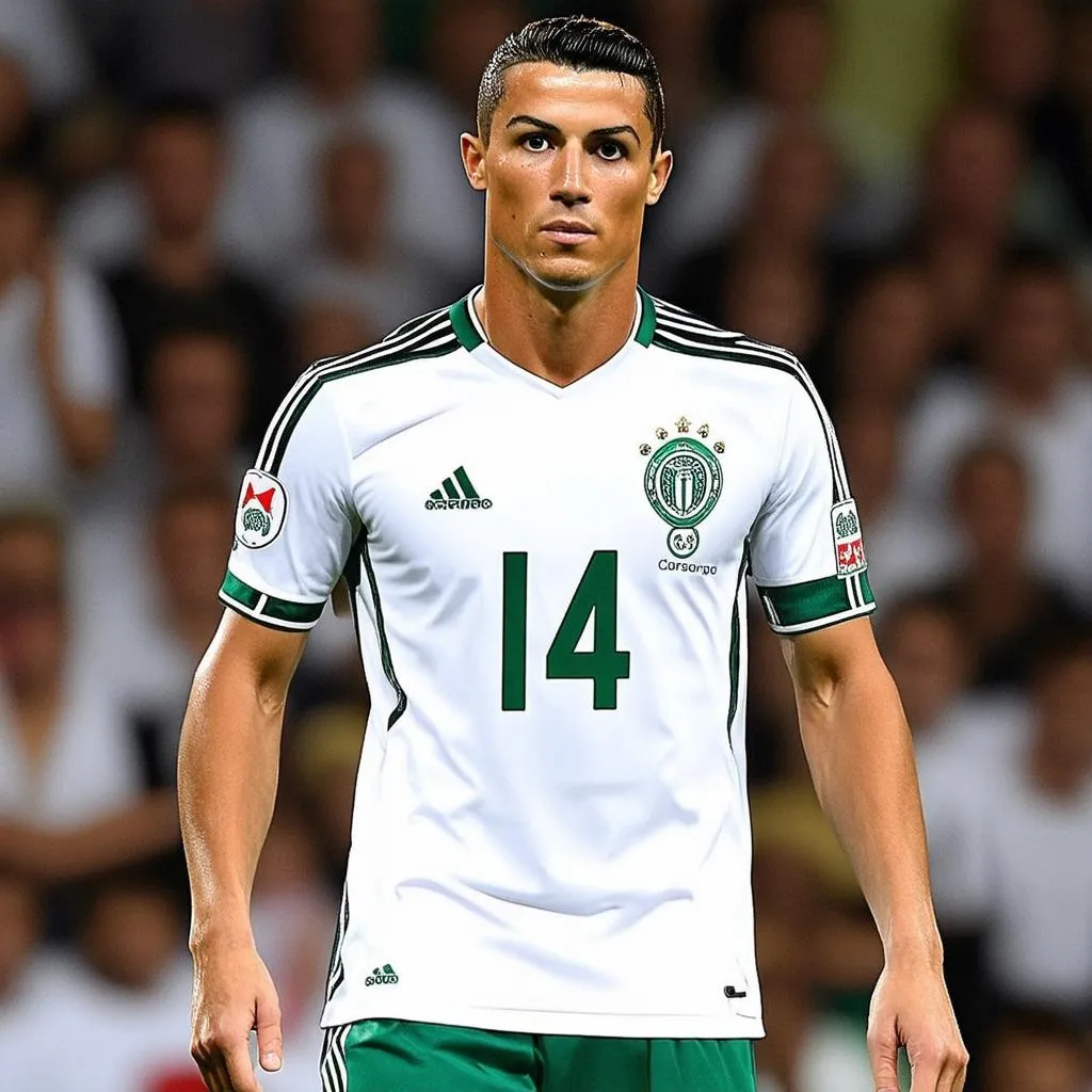 Cristiano Ronaldo - Số 14 - Sporting Lisbon