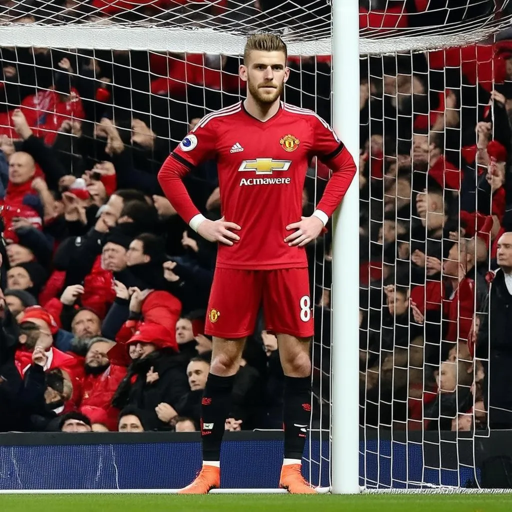 Hình ảnh De Gea thi đấu