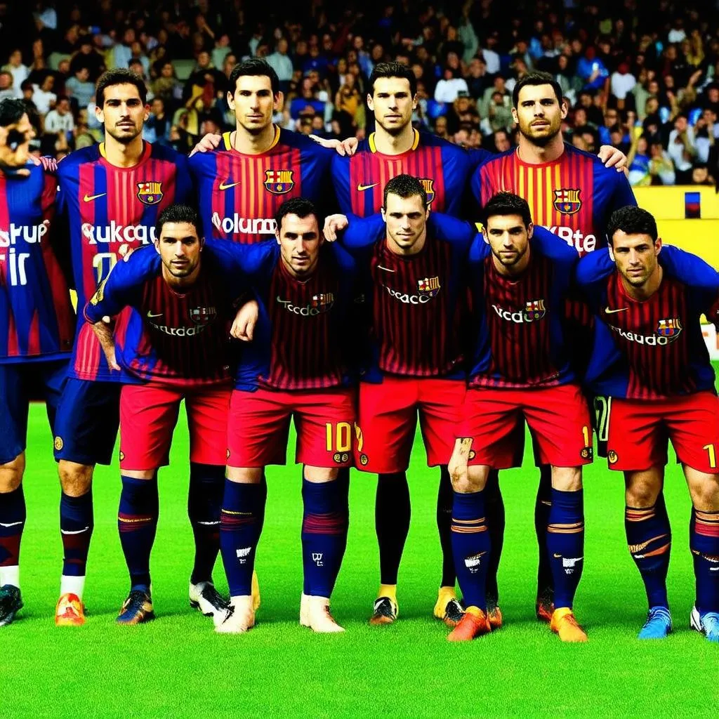 Đội hình Barca 2008