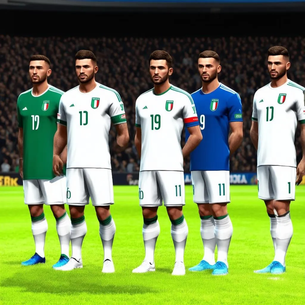 Đội Hình Italia FIFA Online 3