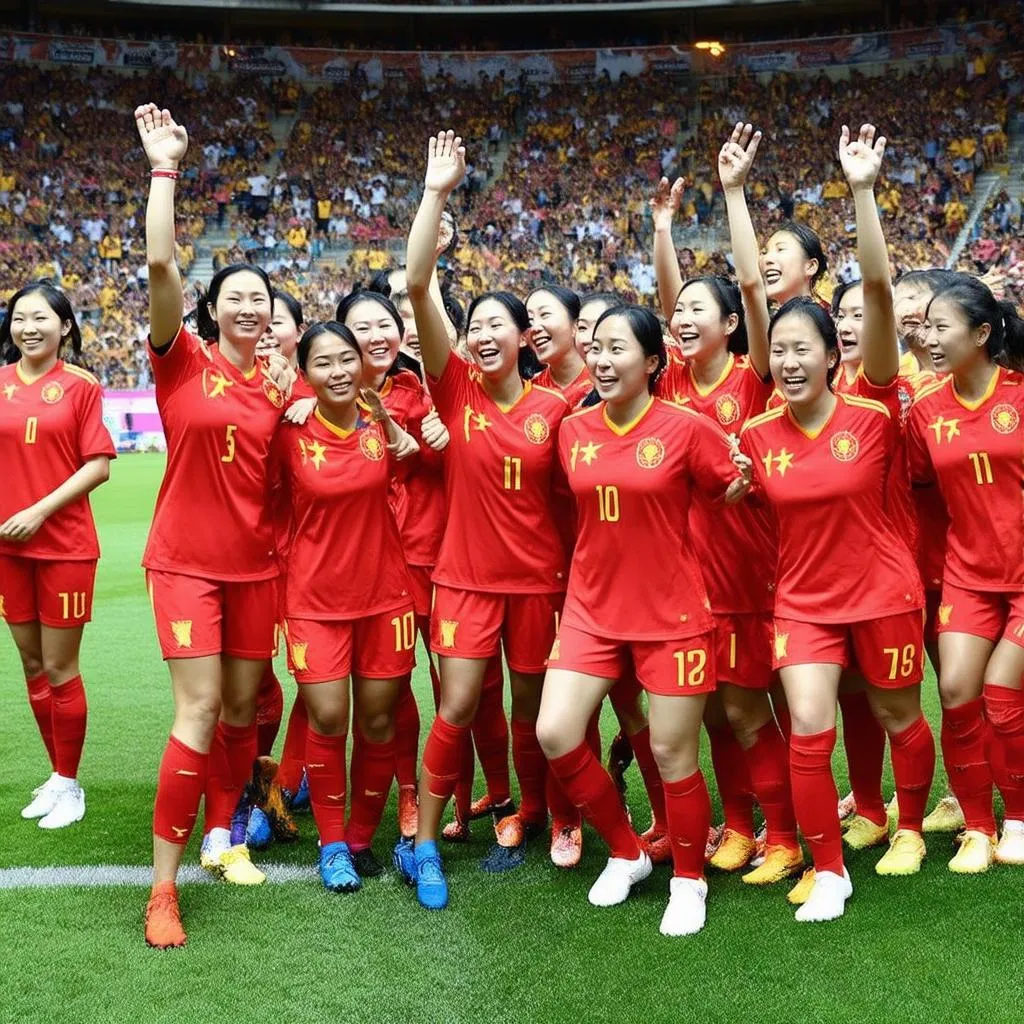 Đội tuyển Việt Nam thi đấu World Cup Nữ 2023