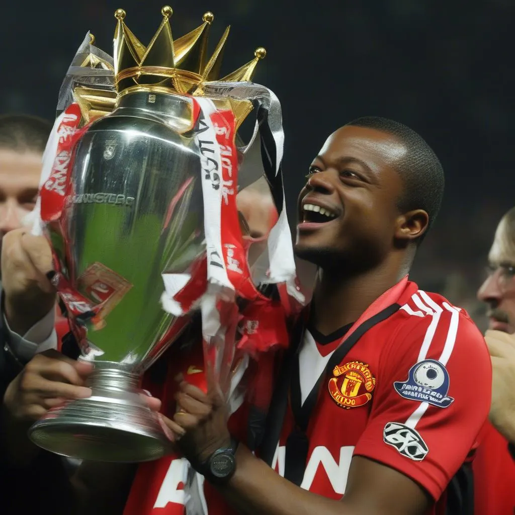 Evra-Manchester United