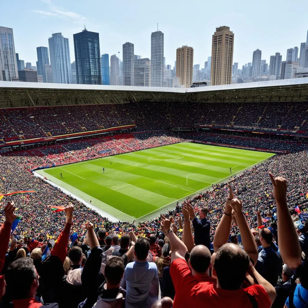 Football Match Stadium