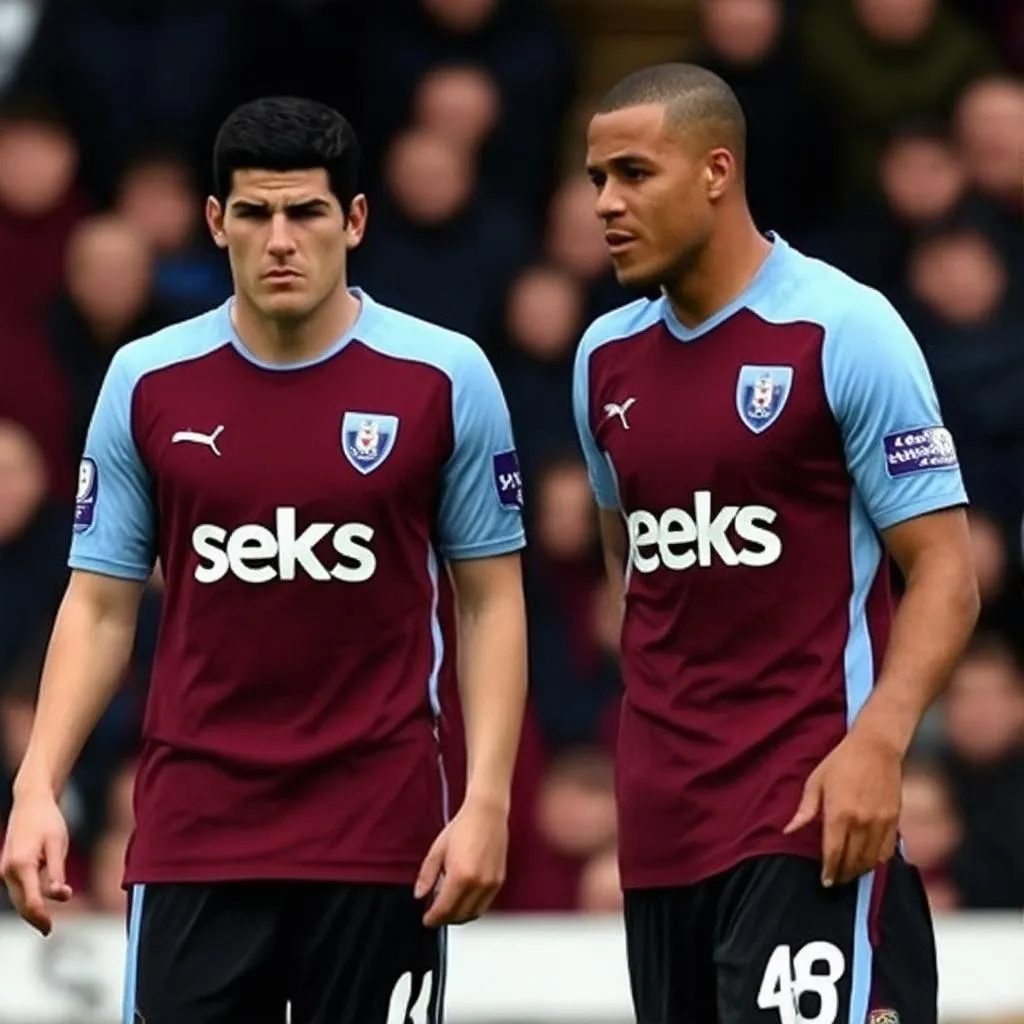 Gareth Barry và John Carew