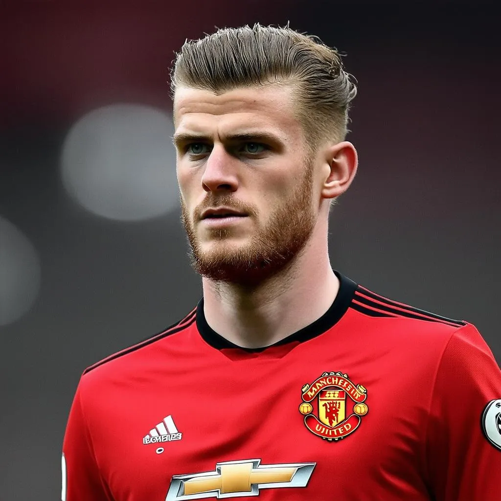 Hình nền De Gea đơn giản