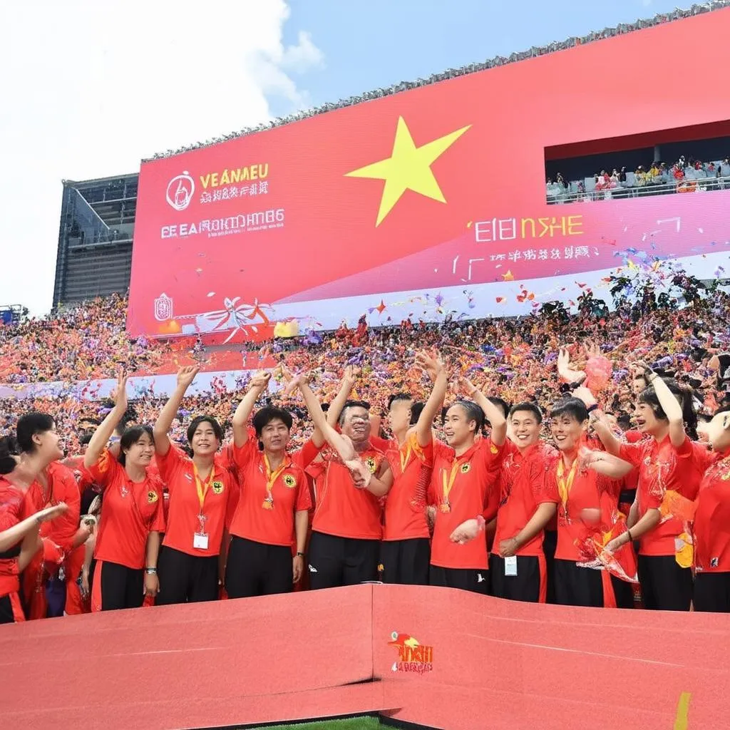 Hướng dẫn cổ vũ Sea Games