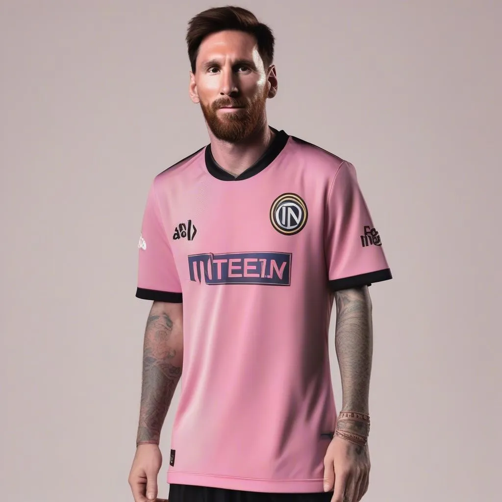 Cầu thủ Lionel Messi trong màu áo Inter Miami