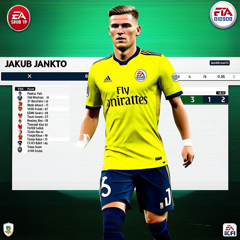 cầu thủ jakub jankto fifa 19