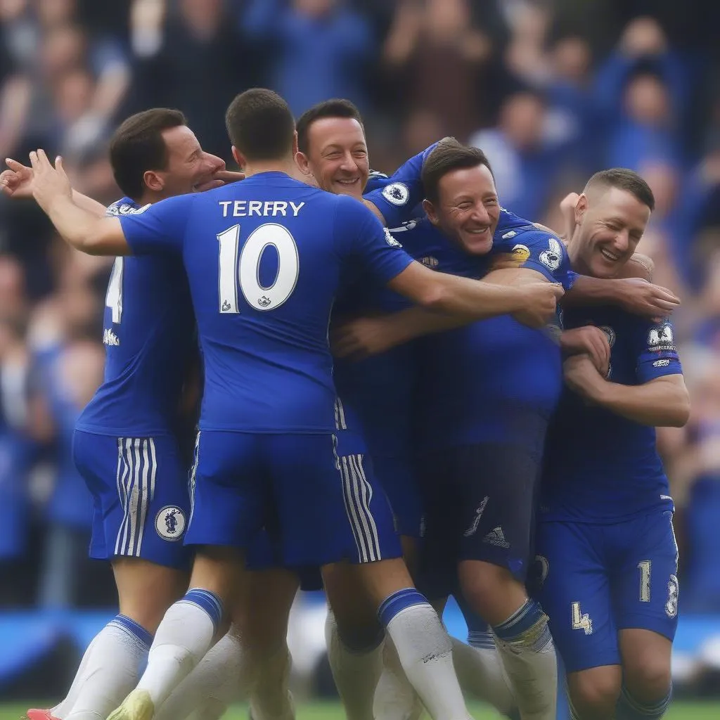 John Terry FO4 celebrate goal