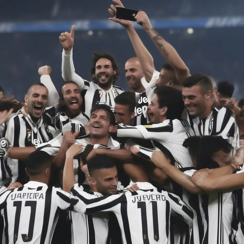 juventus-team-celebrating