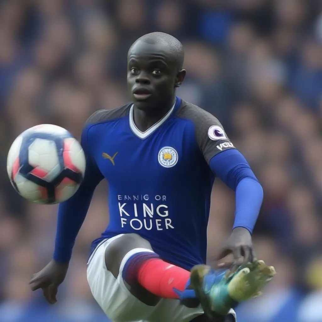 Kante thời Leicester