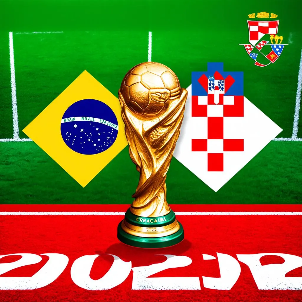 Keo Brazil Croatia World Cup 2022