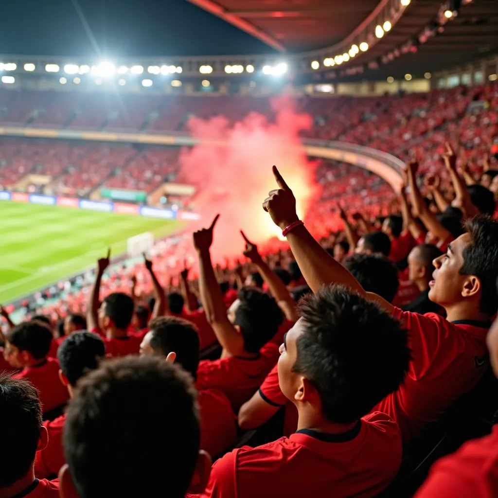 Fans Cheering - Myanmar vs Vietnam