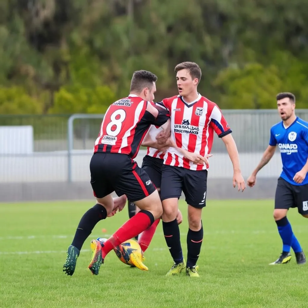 Kingborough Lions United và Launceston City FC tranh tài