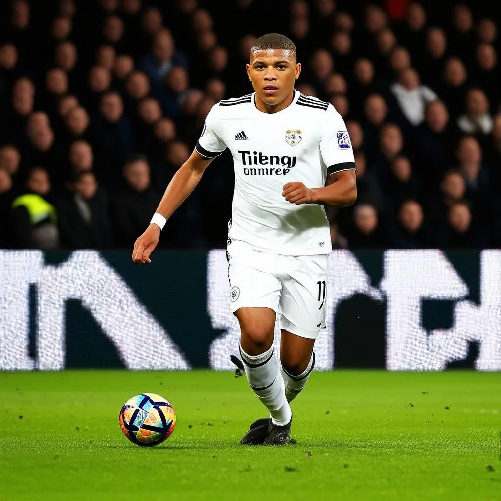 Kylian Mbappé chạy nhanh