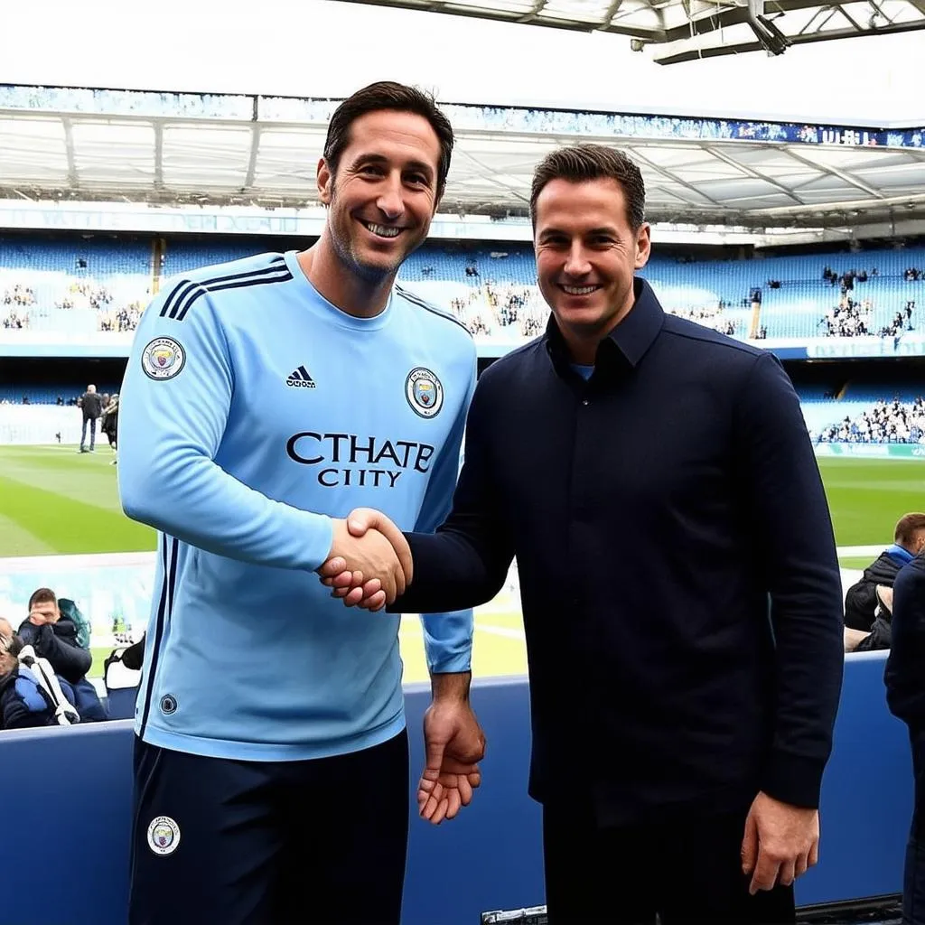 Lampard huấn luyện Man City