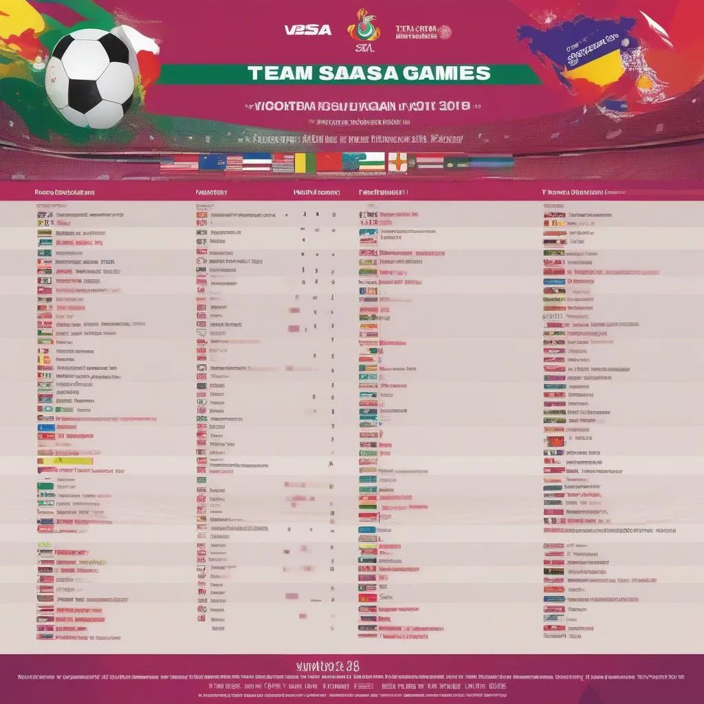 Lịch thi đấu bóng đá nữ Seagames 31