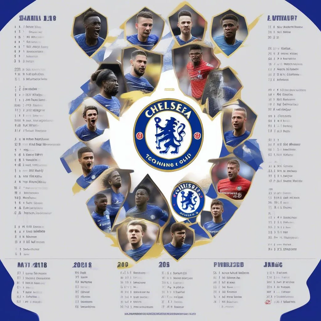 Lịch thi đấu Chelsea 2017-2018 