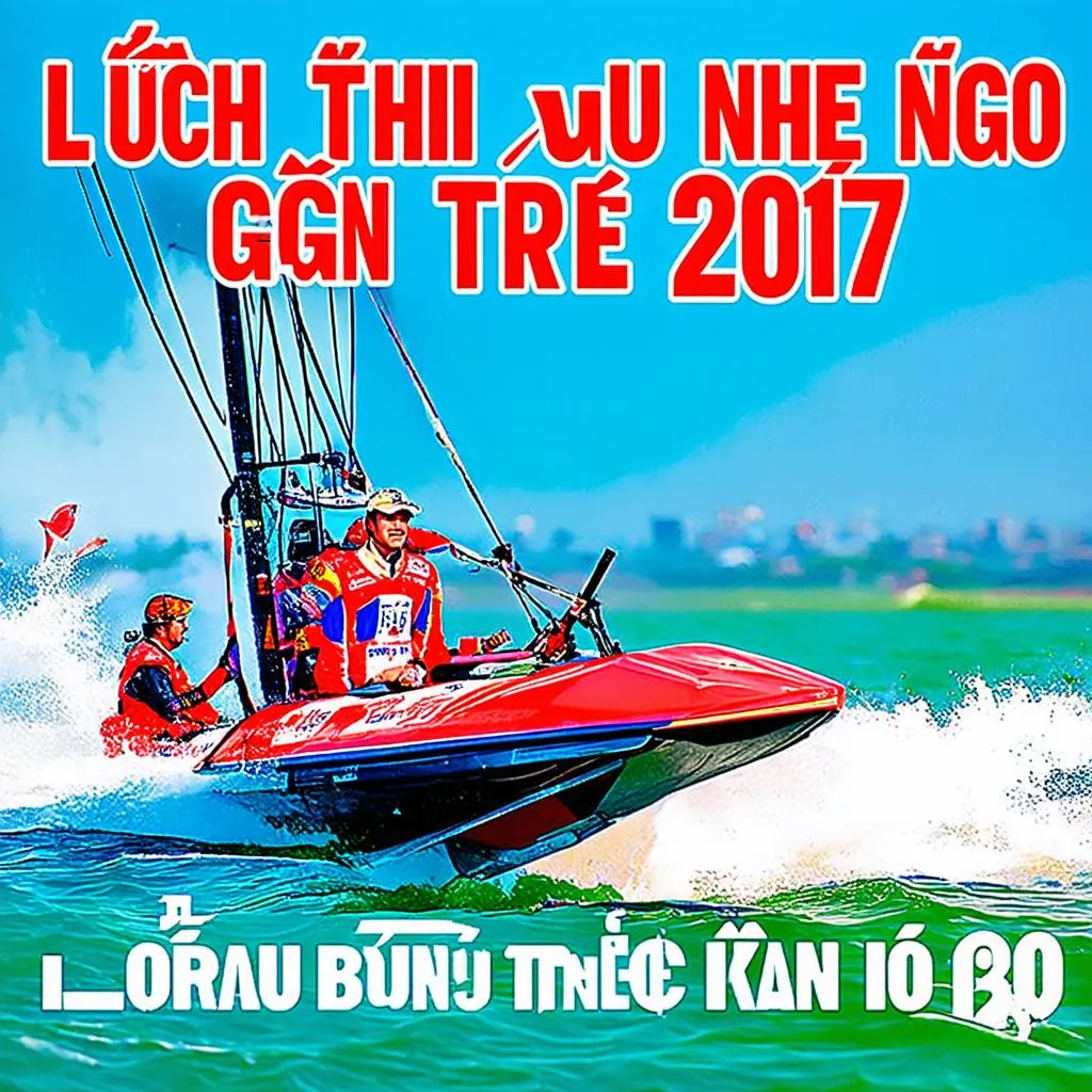 Lịch thi đấu đua ghe ngo Bến Tre 2017