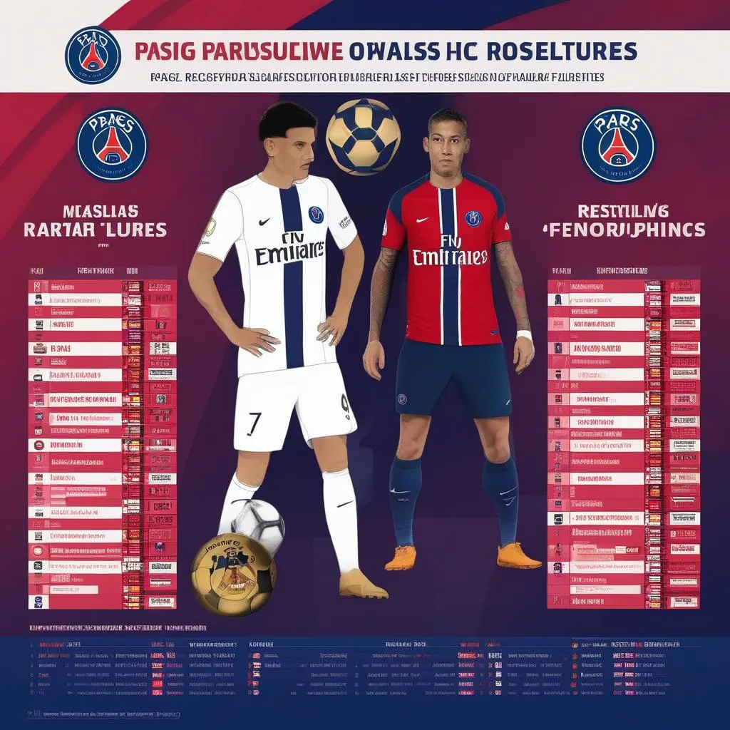 Lịch thi đấu PSG