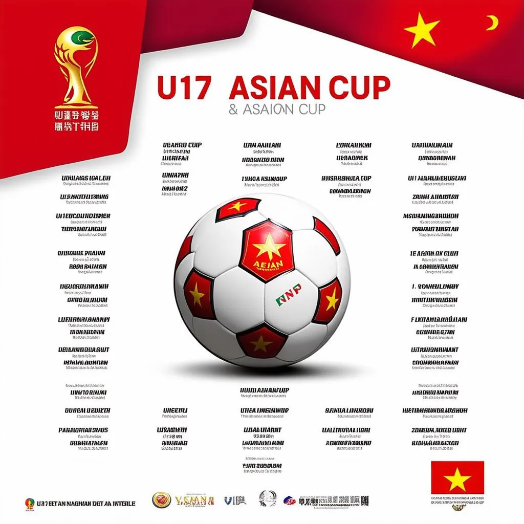 Lịch thi đấu U17 Châu Á