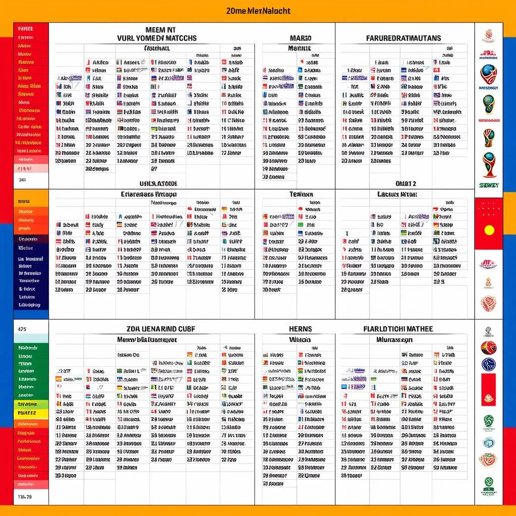 Lịch thi đấu World Cup