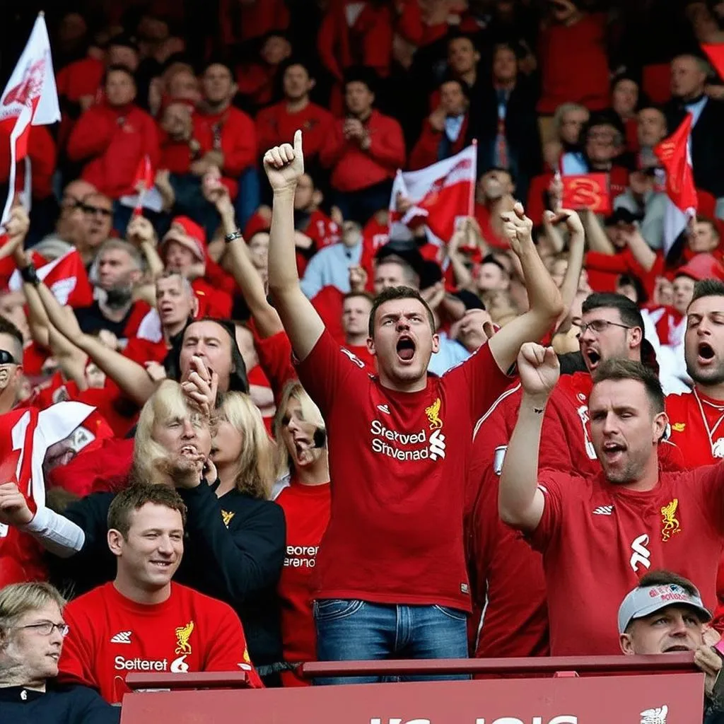 Cổ động viên Liverpool 2015