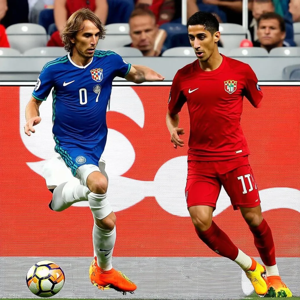 Luka Modric &amp; Achraf Hakimi