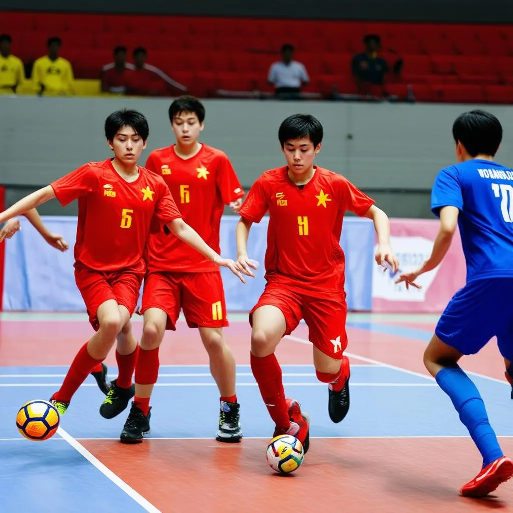 Luật chơi Futsal 5 người - Đội tuyển Việt Nam