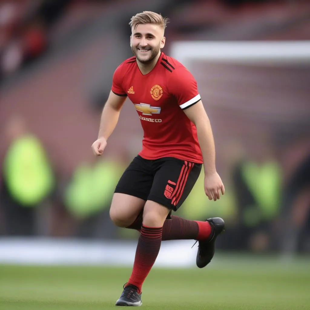 Luke Shaw trở lại sân cỏ