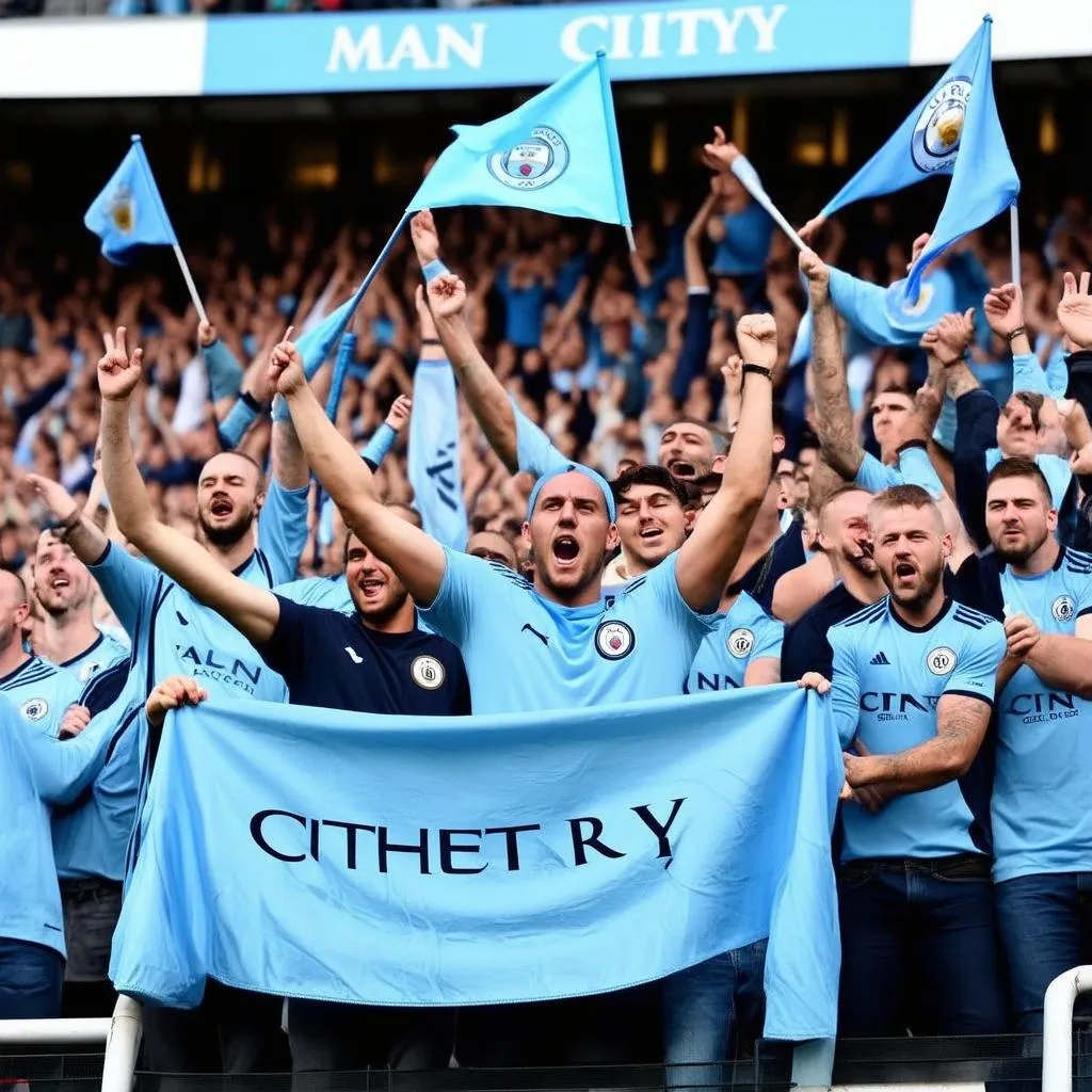 Fan hâm mộ Man City